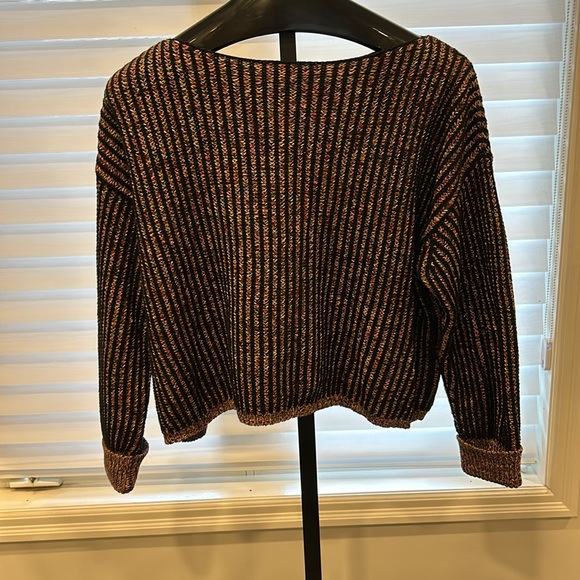 French Connection Multi-striped Women's Sweater - Picture 2 of 5